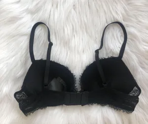 H&M Black lace underwire bra thumbnail 3