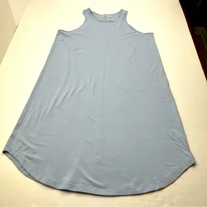 Zella Athletic Dress Sleeveless Athleisure Womens Size‎ Medium Light Blue *FLAWS thumbnail 1
