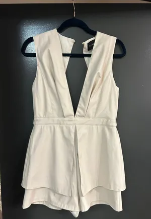 Leather Romper thumbnail 1