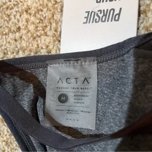 NWT Acta Seamless 2.0 Bra Grey Size Medium thumbnail 5