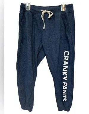 Instant Message Navy Cranky Pants Jogger Sweatpants thumbnail 1