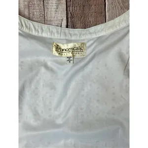 Francesca's Sleeveless Eyelet Lace White Lined Sheath‎ Dress SMALL Vanilla Girl thumbnail 9