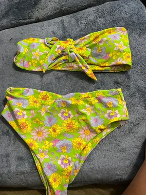 SheIn Strapless Bikini Set thumbnail 3