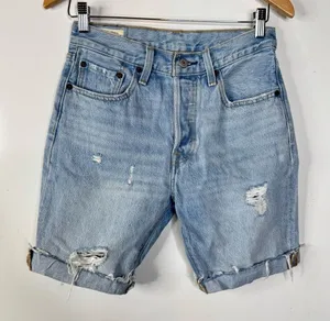 Levi’s 501 Cut Off Jean Shorts‎ Size 24 thumbnail 1