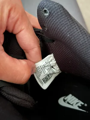 Nike Black White High Top Sneakers thumbnail 3