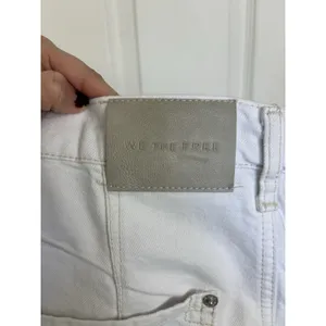 NWT Flawed Free People We the Free White Denim Good Luck Mid Rise Shorts 31 thumbnail 5