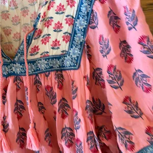 Old Navy Puff-Sleeve Printed Mini Swing Dress size XL thumbnail 5