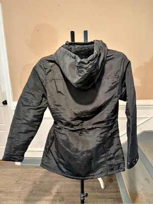 Danesi Black Hooded Jacket Size M NWT Size M thumbnail 2