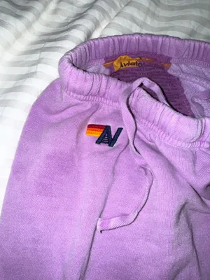 Aviator Nation Sweatpants purple  thumbnail 3