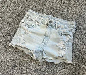 American eagle distressed shorts  thumbnail 1