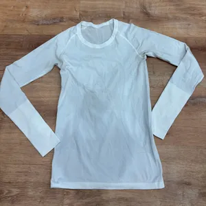 Lululemon White Swiftly Tech Long Sleeve thumbnail 1