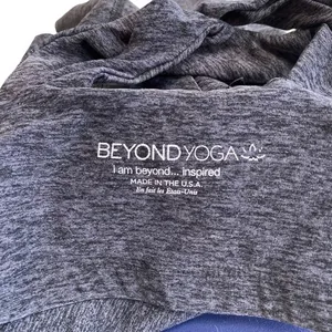 Beyond yoga spacedye racerback tank supersoft navy blue size‎ S thumbnail 4