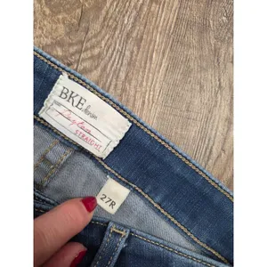 BKE Payton Straight Women's Stretch Dark Wash Denim Jeans 27 thumbnail 3