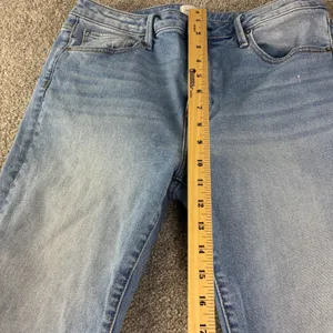Driftwood Audrey Jeans Women 31 Light Wash Blue Slim Straight Denim Casual Faded thumbnail 8