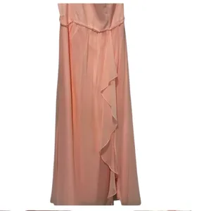 Celebrate by DB Studio Coral One-Shoulder Gown - Size 14 thumbnail 4