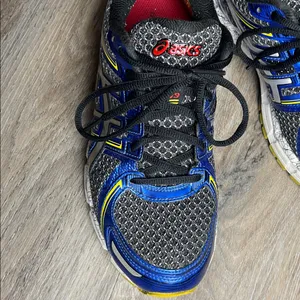 ASICS Blue and Black Athletic Sneakers thumbnail 8