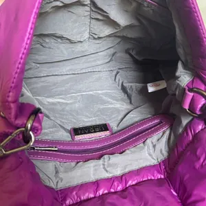 Urban Expression Magenta Puffer Quilted Vegan Shoulder Bag Crossbody Magenta thumbnail 3