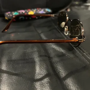 Stylish Brown Oval Sunglasses Black thumbnail 5