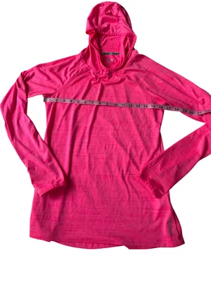 Reebok hooded athletic long sleeve shirt thumbnail 4