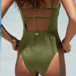 Berlook Green Textured Backless One thumbnail 2