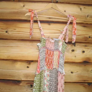 Abel the label NWT Patchwork Cottage Core Long Dress thumbnail 7