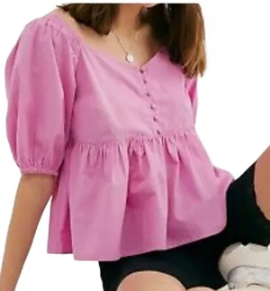 Free People Veronica peplum top thumbnail 5