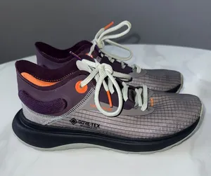 Vasque Trail Runner Sneaker in Purple with Orange Highlights Size 6.5 thumbnail 1