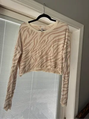 Beach Riot X REVOLVE Newport Sweater in Moonlight Zebra thumbnail 3