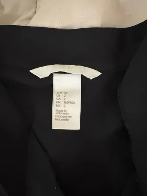 H&M Women's Black Long Sleeve Blouse thumbnail 2