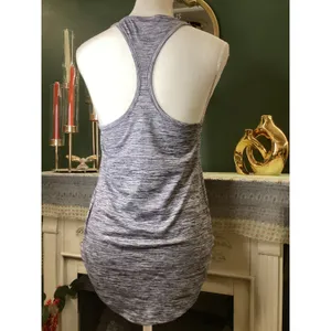 Victoria's Secret PINK Texas Rangers MLB Tank Top Gray Space Dye Racerback‎ XS thumbnail 2