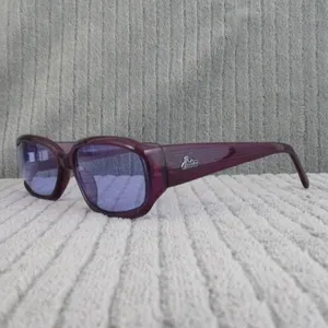 New Divine Eyewear Pandora Purple/Clear Purple Sunglasses NWT thumbnail 2