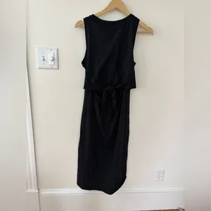 New with Tags GAP Cotton Midi Dress features back tie / Large thumbnail 4