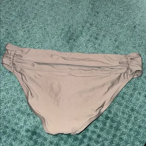 J. Crew tan Gray Ruched Bikini Swim thumbnail 3