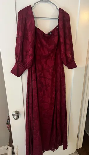 Lulus Red Lace Formal Dress thumbnail 1