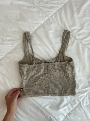 Aerie lace cropped tank thumbnail 5