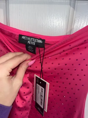 Pretty Little Thing Mini Dress With Gloves thumbnail 4
