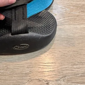Chaco ZX/2 Classic Sport Sandals‎ Double Strap Toe Womens Size 11 Blue Black thumbnail 5