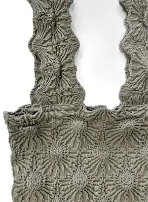 Cami Tank Top With Jacquard Floral thumbnail 6