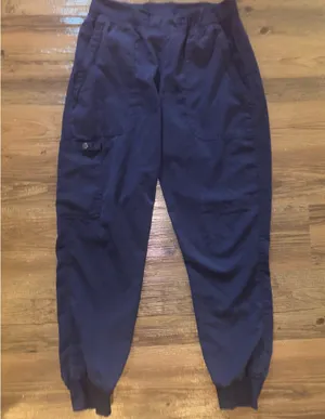 MedCouture Women’s navy jogger scrub pants thumbnail 1