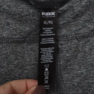 RBX Leggings Womens XL Capri Gray Heathered Stretch Activewear Excellent thumbnail 2