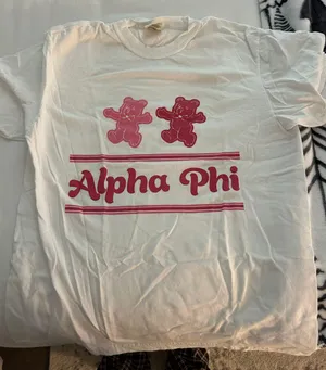 Alpha Phi Shirt Size M thumbnail 1