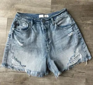 Women’s Kancan Size 7/27 Distressed Denim Shorts thumbnail 1