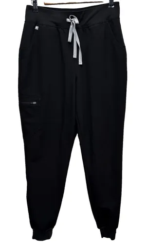 Figs Technical Collection Zamora Cargo‎ Jogger Scrub Pants Size M Black thumbnail 1