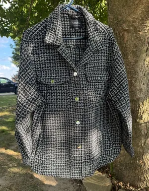 Stoosh Black and White‎ Tweed Jacket thumbnail 1