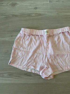 Toasted Coconut Women’s Boxer Shorts Pink Stripe thumbnail 3