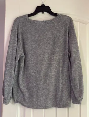 For The Republic Grey Sweater thumbnail 1