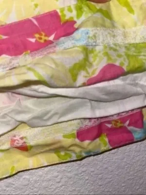 Lily Pulitzer Whitley Skirt in Blue Eyed Girl Border thumbnail 6