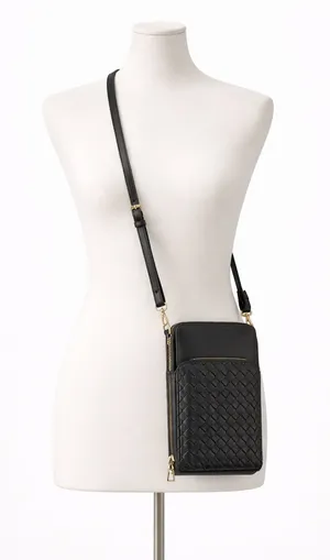 Black crossbody bag thumbnail 1