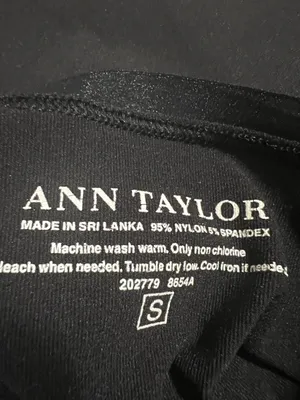 Ann Taylor Core Black Stretch Cami thumbnail 8