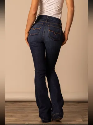 Kimes Ranch Jennifer Flare Leg Western Jeans Dark Wash Women’s thumbnail 3